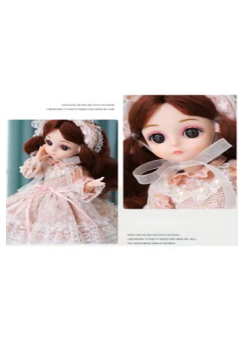 EHOME Kawaii Girl Dress up Doll Barbie Doll Toy 30cm Skirt Girl  - Image 2