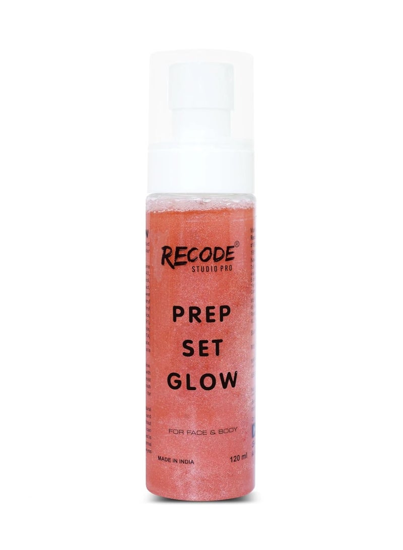 Recode Prep Set Glow -100 ML with Pink Shimmer - Image 1