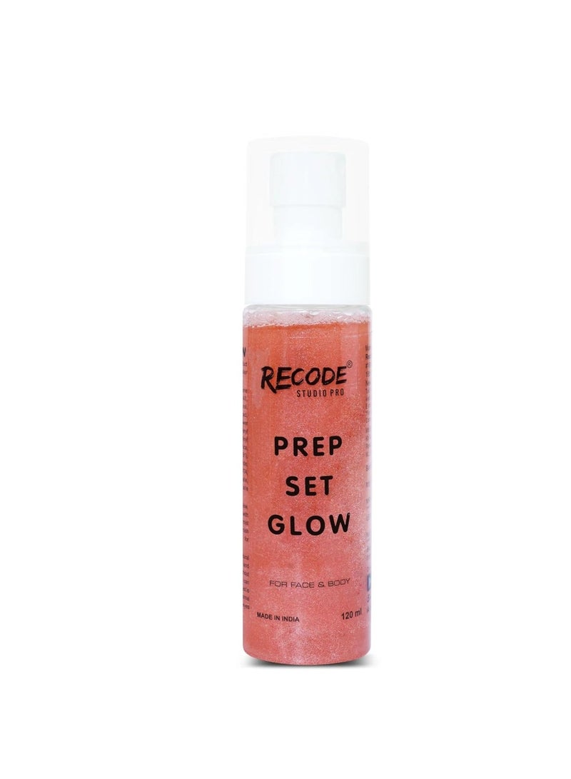 Recode Prep Set Glow -100 ML with Pink Shimmer - Image 2