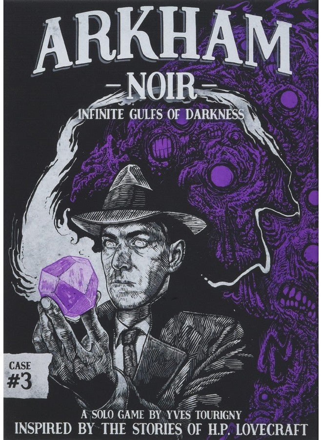 Ludonova Ludonova Arkham Noir Card Game Case 3 Infinite Gulfs of Darkness | Mystery Card Game | Thrilling Adventure Game for Adults and Teens | Ages 14+ | 1 Player | Average Playtime 30 Minutes | Ludonova  - Image 1