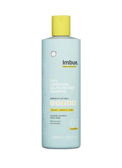 Imbue Imbue Curl Liberating Sulfate Free Shampoo for Wavy and Curly Tresses  Enhances Curls Fights Frizz and Dryness  135 fl oz Curly Girl Compliant  Vegan Formula 