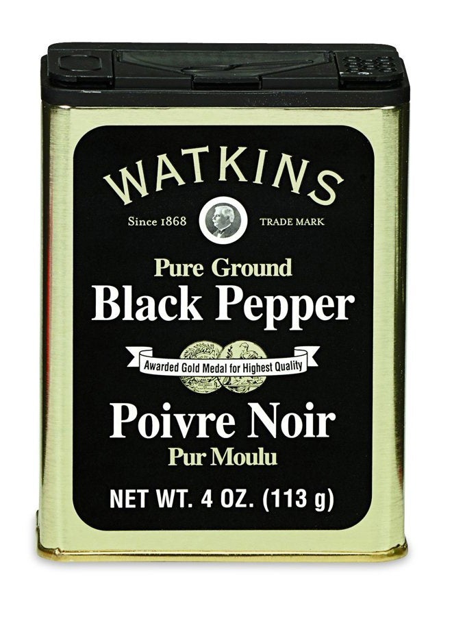 Watkins Ground Black Pepper ( 4oz ) - Image 1