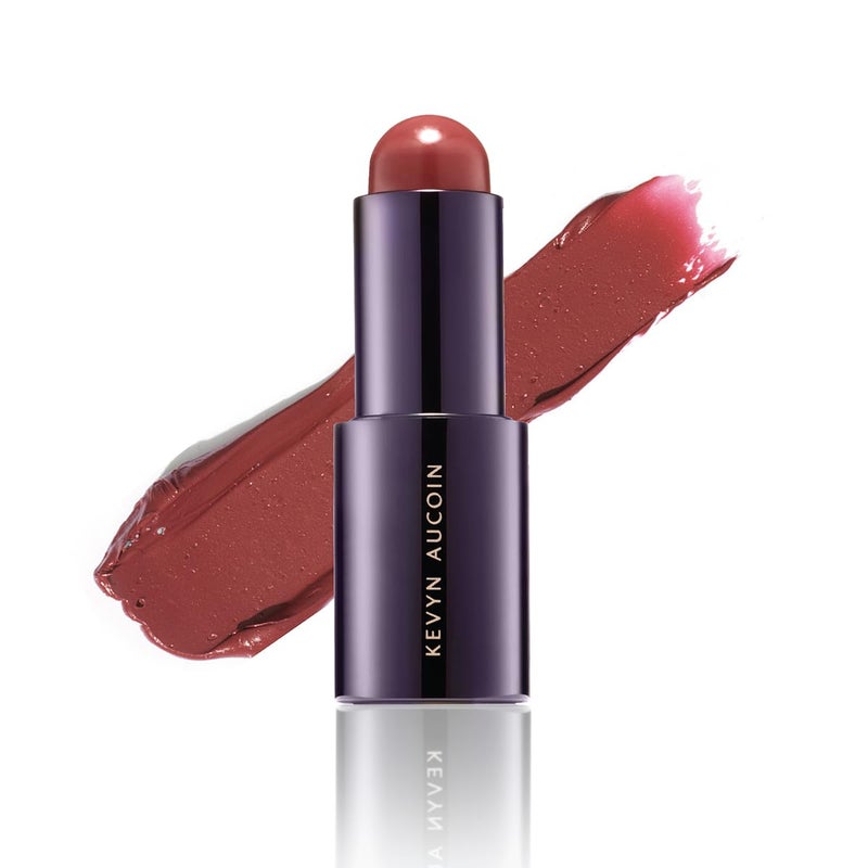 Kevyn Aucoin The Color Stick, Be Vivacious color (medium to deep skin tones): Makeup blush. Buildable, long-lasting for cheeks, nose, forehead, or eyes. Velvety texture & satin finish. Made in Italy. - Image 1