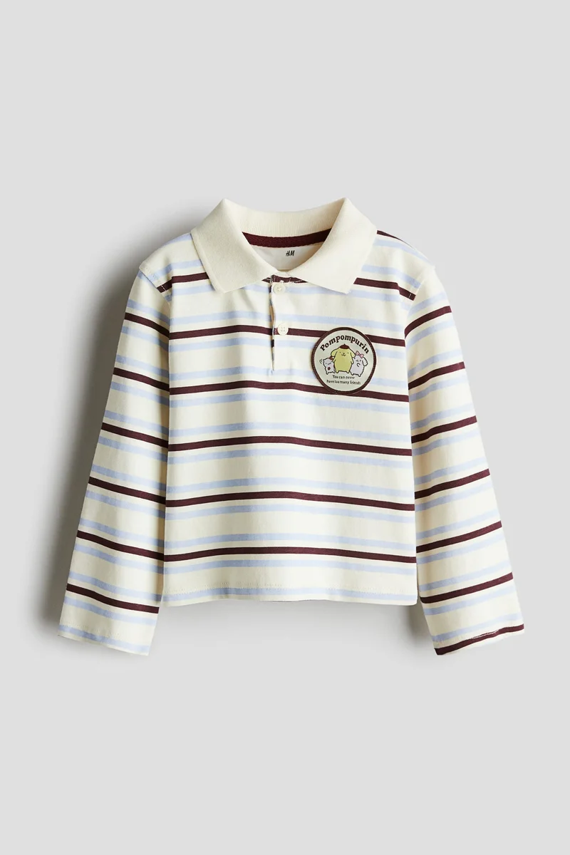H&M Appliqué-Detail Rugby Shirt