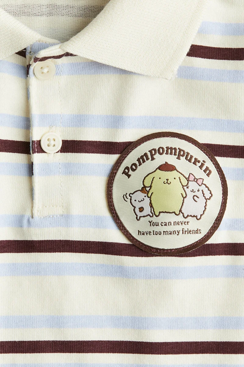 H&M Appliqué-Detail Rugby Shirt