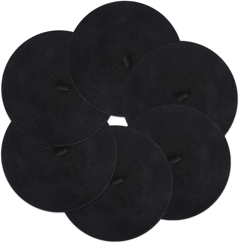 Anteer 6 Pieces Wool Beret Hat French Style Beanie Hats Fashion Ladies Beret Caps for Women Girls Lady - Image 4