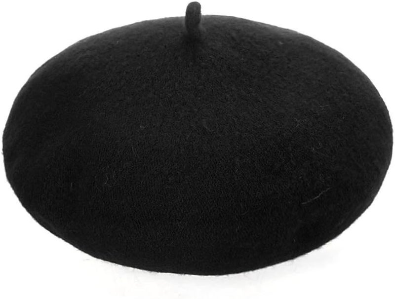 Anteer 6 Pieces Wool Beret Hat French Style Beanie Hats Fashion Ladies Beret Caps for Women Girls Lady - Image 3