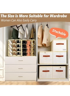 XiuWoo Extra Large Stackable Foldable Shoe Rack Cabinet Cubby, Shoe Storage Box, Closet Shoe Organizer Bins, Space Saver Shoes Containers Bin with Clear Lids, Handles Fits 16 Pairs Shoe  - Image 3