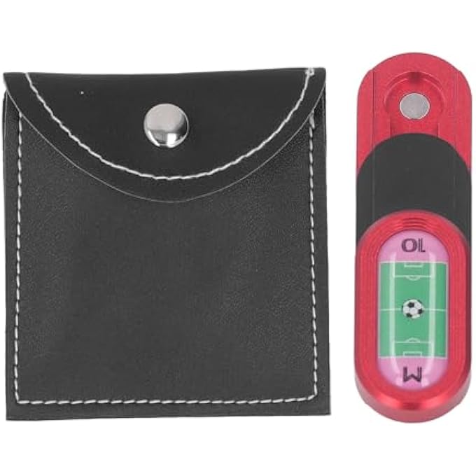 Sorandy Soccer Field Pattern Magnetic Haptic Slider Toy, 3 Layer Push Card Slider Toy, Portable Fidget Toy Stress Relief Toy for Travel, Work, Home (Red) - Image 5