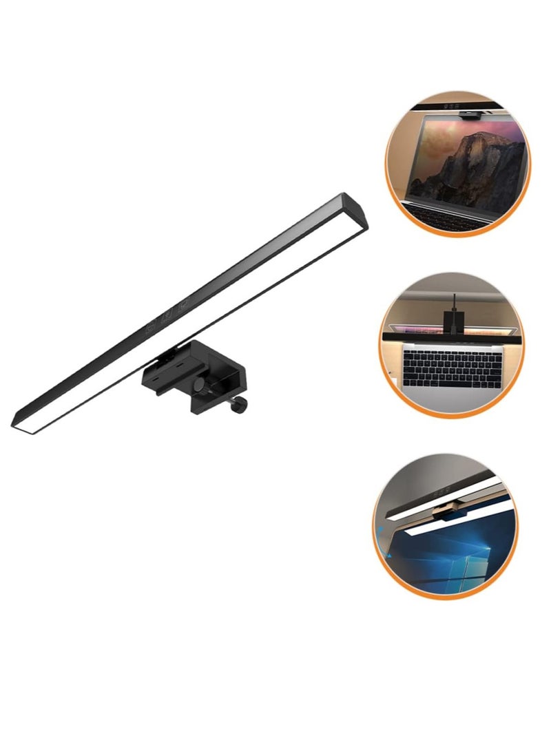 Flushrenic Monitor Eye Protection Light,LapdeskLED Monitor Light,Computer Light Laptop Monitor Lap Desks Monitor,for Laptop Monitor Reading Lamp,Desk Lamps Laptop Eye Light（Black）  - Image 4