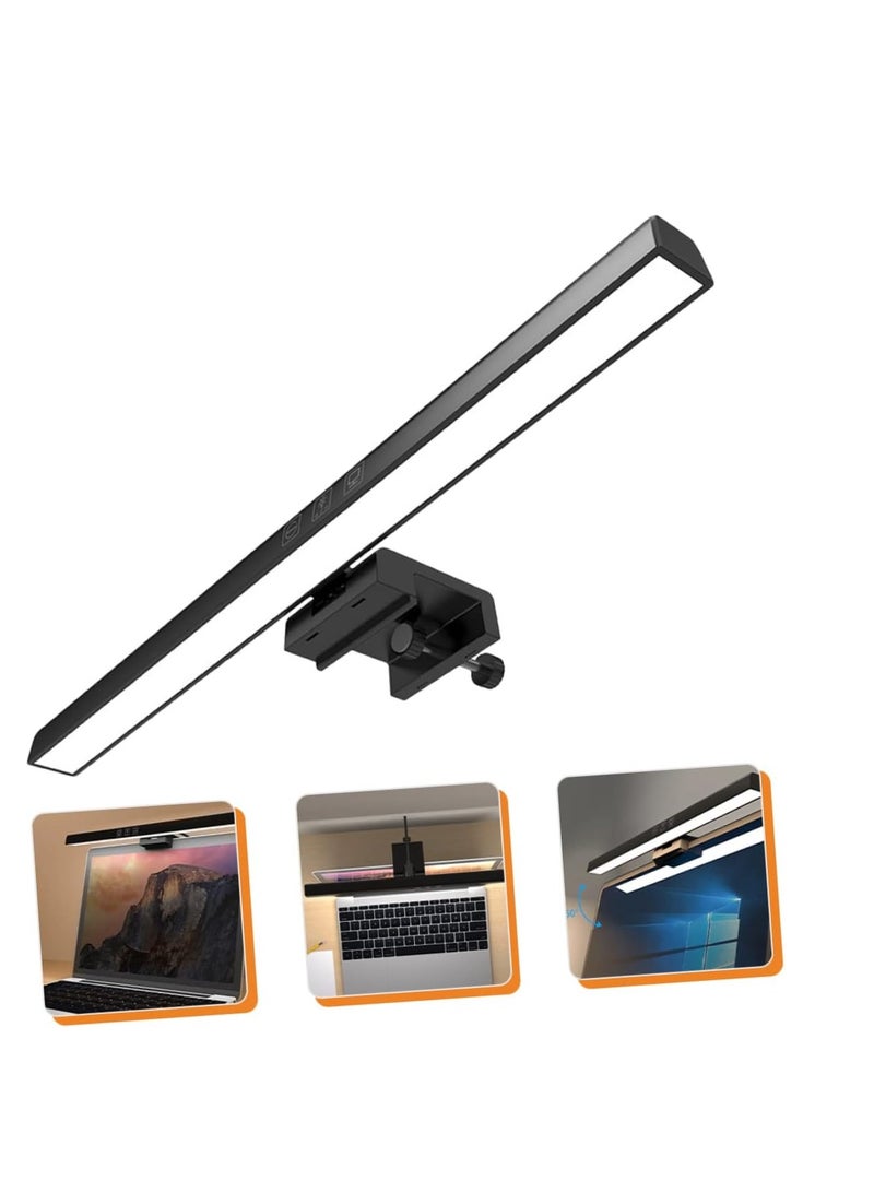 Flushrenic Monitor Eye Protection Light,LapdeskLED Monitor Light,Computer Light Laptop Monitor Lap Desks Monitor,for Laptop Monitor Reading Lamp,Desk Lamps Laptop Eye Light（Black）  - Image 5