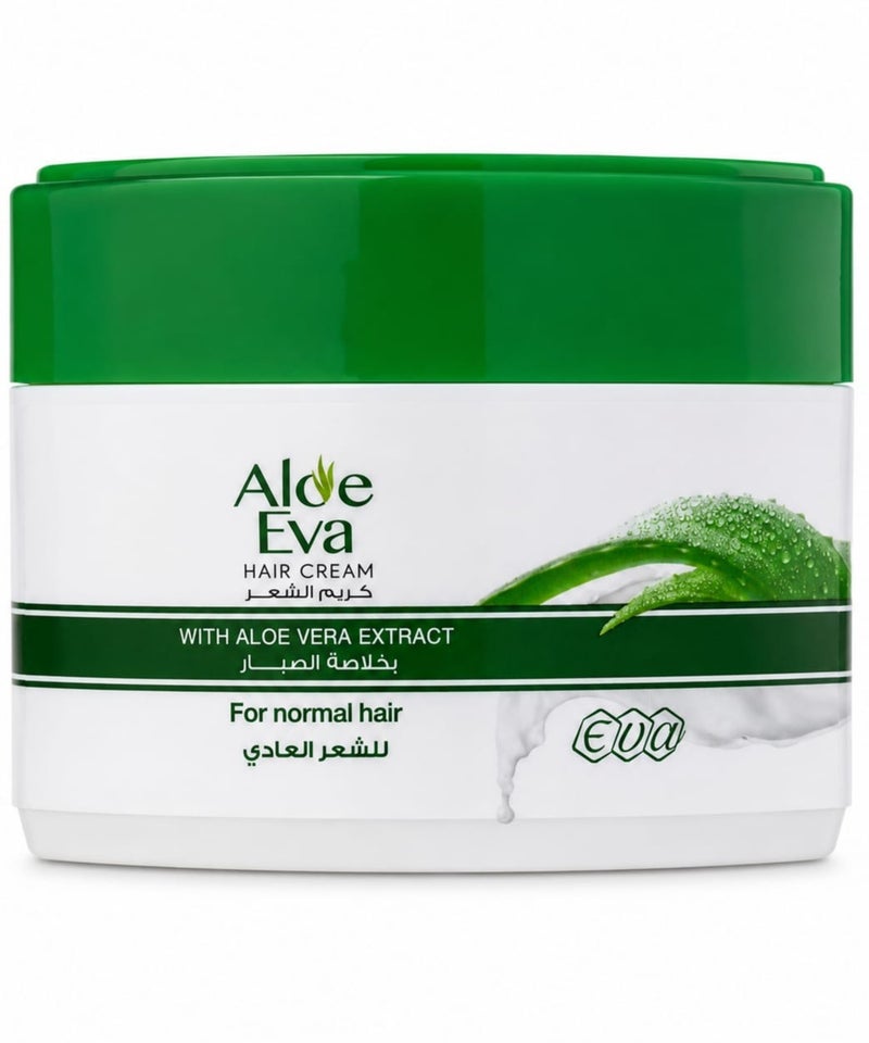 Eva Two Pieces Of Hair Cream With Aloe Vera Extract For Normal Hair 2x185 g - Image 2