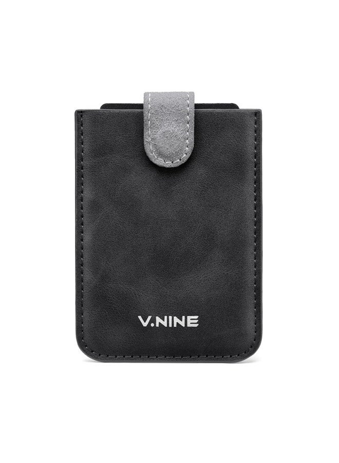 V.nine Men's Lightweight Portable Card Holder, Integrated Pull-out Business Short Wallet With Multiple Card Slots, Men's Gift Box Packaging - Image 1