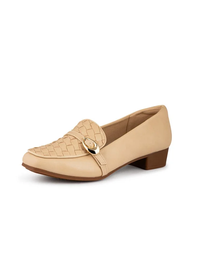 Vincci Women Square Toe Mid Heel Pumps