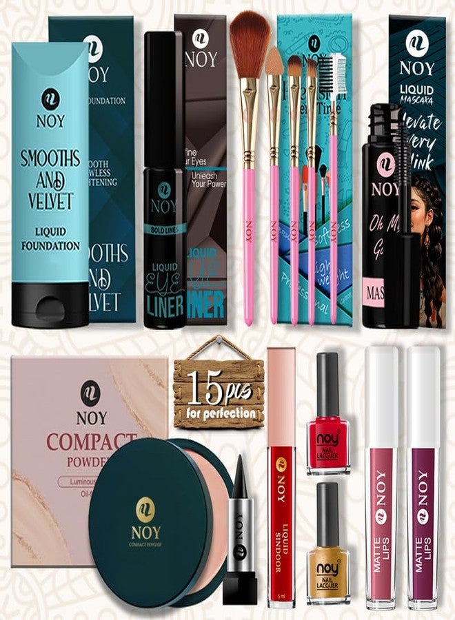NOY Full Makeup Set Combo For Women Ideal Set For Smooth Finish & Radiant Glow - Image 2