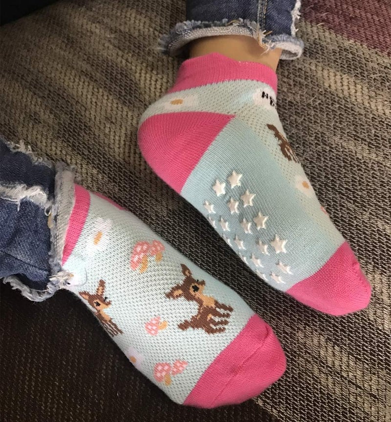 Cottock 12 Pairs Toddler Girl Grip Socks Non Skid Cotton Socks, Baby Socks Girl Anti Slip Socks for Girls - Image 4