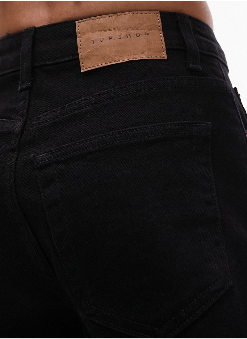 TOPSHOP High Waist Shorts  - Image 4