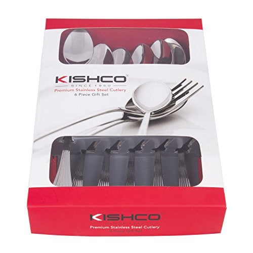 Kishco Symphony Stainless Steel Soda Spoon Set - Pack of 6 - Image 2