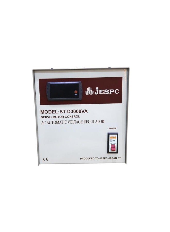 جيسبك استبليزر 2 فاز 3 كيلو فولت أمبير ديجيتال ST-3KVA - الوان متعدده - Image 1