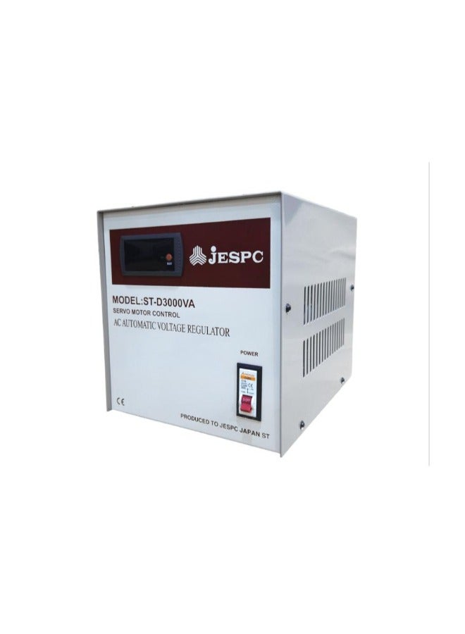 جيسبك استبليزر 2 فاز 3 كيلو فولت أمبير ديجيتال ST-3KVA - الوان متعدده - Image 2