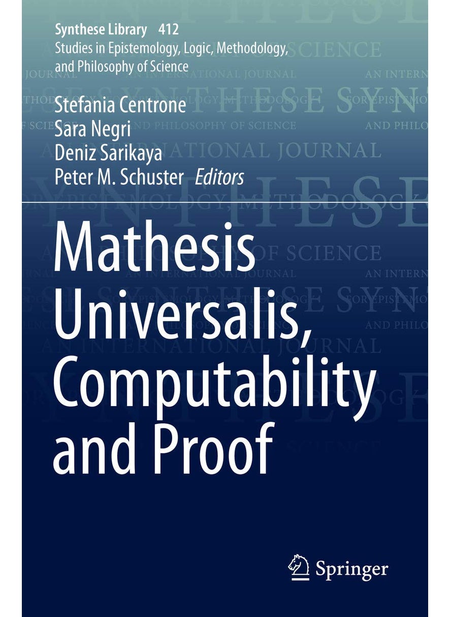 Mathesis Universalis, Computability and Proof 