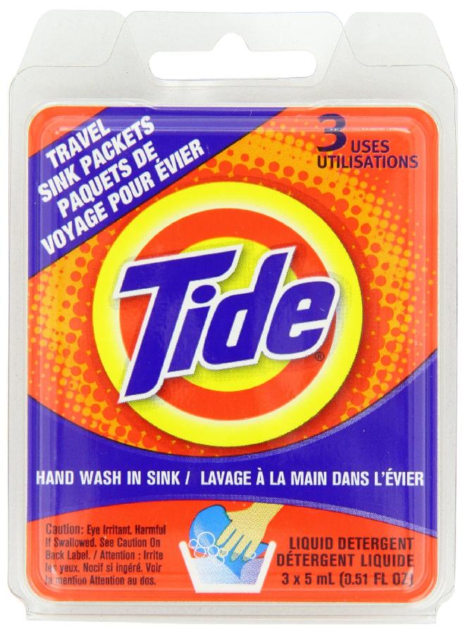 Tide Liquid Travel Sink Packets, 3-Count - Image 2