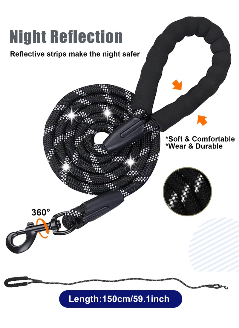 URbazaar Dog Harness No Pull, Military Dog Harness for Large Dogs with Handle & Molle, Easy Control Service Dog Vest Harness Training Walking, Adjustable Reflective Tactical Pet Harness  - Image 4