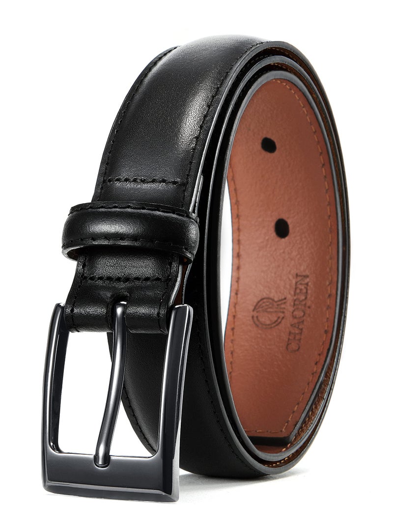 CHAOREN Mens Belts Leather Gift for Men - Ideal Match for Mens Dress Shoes - Image 1