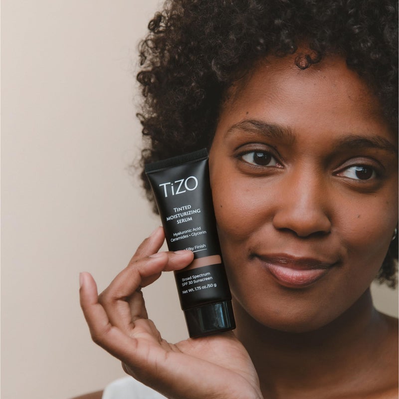 TIZO | Tinted Moisturizing Serum | SPF 30 | Shade in DEEP - Image 3