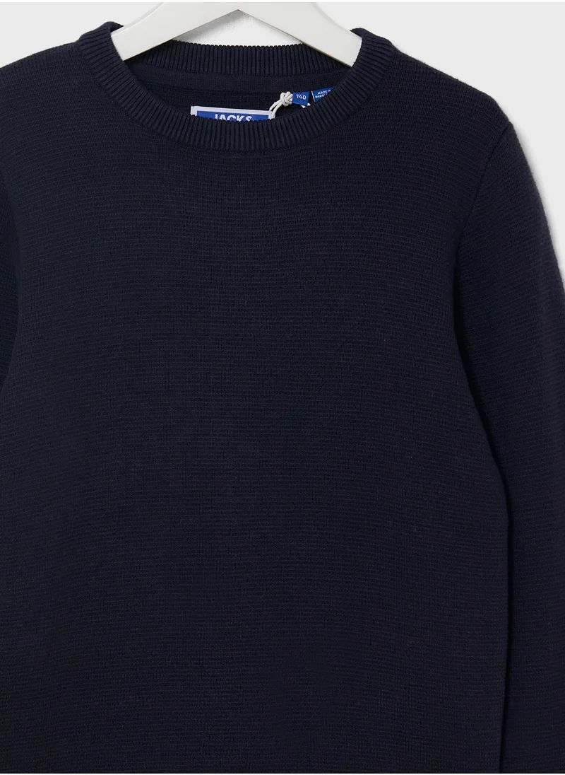 Jack & Jones Junior Youth Crew Neck  Sweatshirt