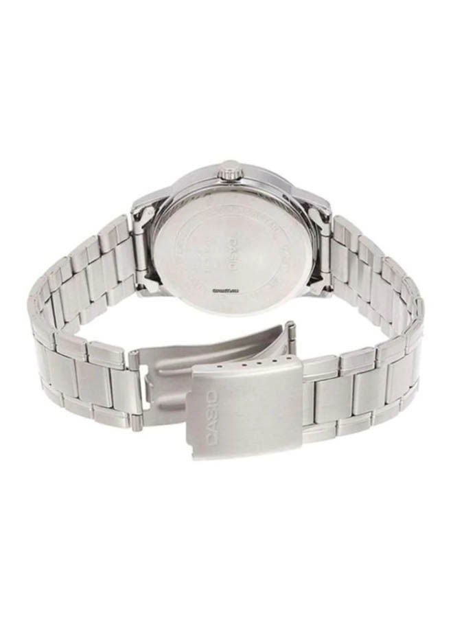 كاسيو ساعة يد من ستانلس ستيل بعقارب LTP-V002D-1BUDF - Image 2