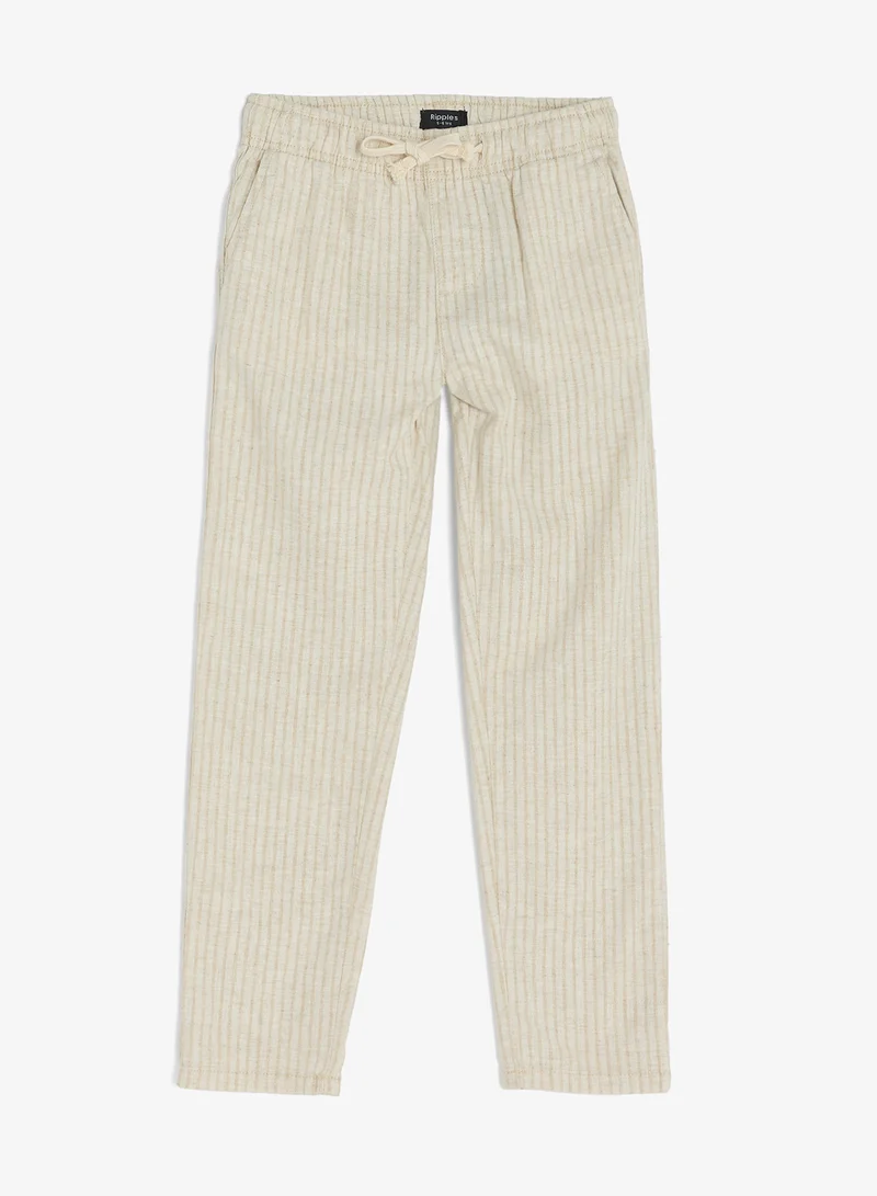 ريبلز مع نمشي Boys Straight Pull-On Pants