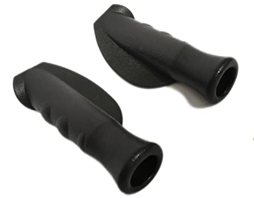 ComsenMed Universal Rollator Hand Grip,Replacement Parts for Rollator and Wheelchair,Universal Hand Grips Anatomical Pair for 4-Wheel rollator (1Pair(Left/Right),Black) - Image 5