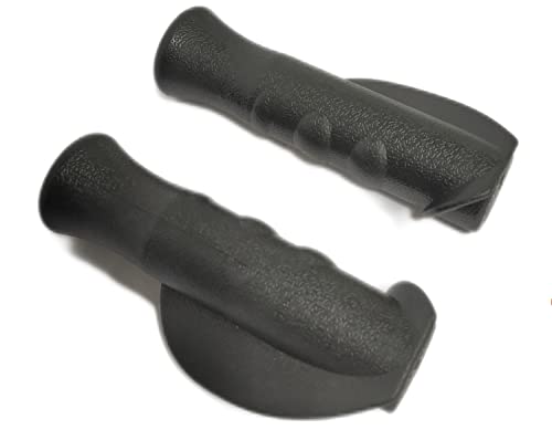 ComsenMed Universal Rollator Hand Grip,Replacement Parts for Rollator and Wheelchair,Universal Hand Grips Anatomical Pair for 4-Wheel rollator (1Pair(Left/Right),Black) - Image 3