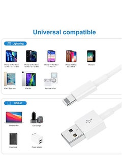 ELTRAZONE IPhone Charging Cord Lightning Cables, Original Upgraded [3Pack 1M ] Apple MFi Certified USB A Charging Cable for iPhone 14/13/12/11 Pro Mini SE XS Max X XR 8 7 6s Plus  - Image 5