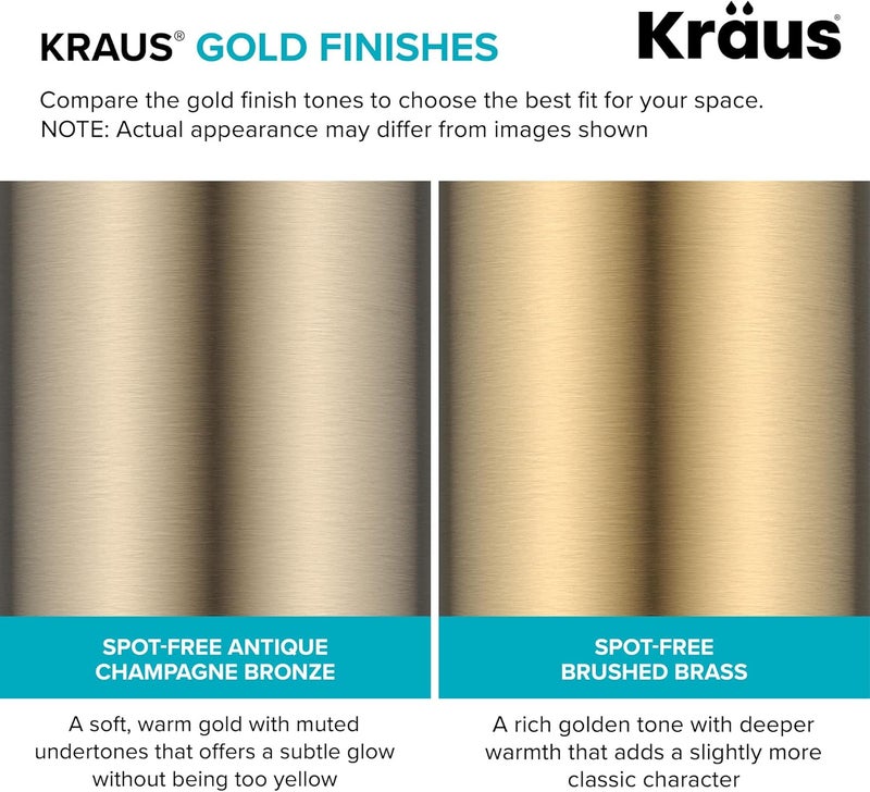 Kraus Boden Kitchen Soap and Lotion Dispenser in Brushed Brass, KSD-53BB - Image 5
