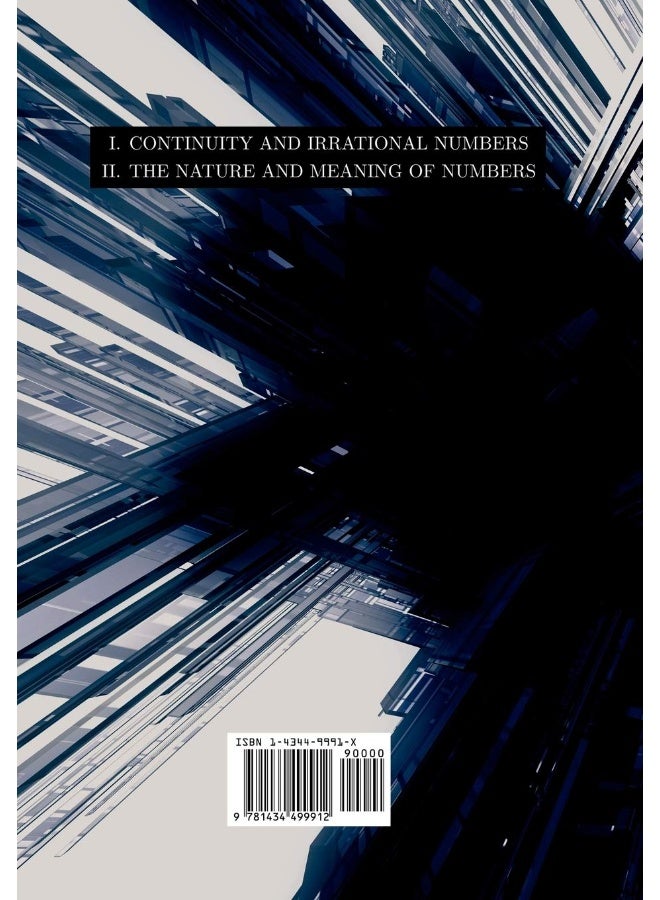 Essays on the Theory of Numbers (Second Edition)