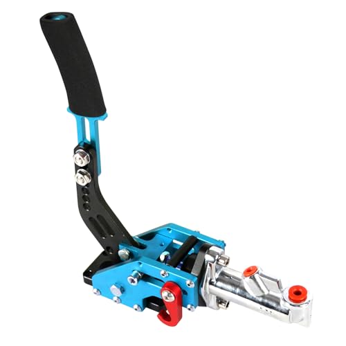 GSTP Universal Racing Hydraulic Handbrake Drift E-Brake Handle Parking Emergency Brake Gear Lever with Oil Tank Blue - Image 1