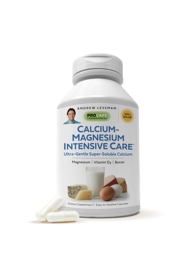 Andrew Lessman - Andrew Lessman Calcium Magnesium Intensive Care 250 Capsules - Bone and Skeleton Health Essentials. Easy to Swallow Capsules with Super Soluble Fine Powder. Gentle to Even The Most Sensitive Stomachs - Image 1