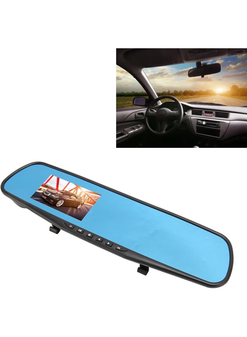 MUNTAQI Car Rearview Mirror Dash Cam – 1080P Full HD Front & Rear Dual Lens Camera with Night Vision, Wide Angle, Loop Recording, G-Sensor, Parking Monitor, Waterproof Backup Camera for Cars & Trucks - Image 3