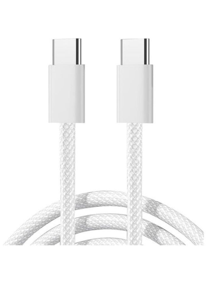 جوي روم Joyroom s-a45 Braided Series Pd type-c To type-c Data Cable 1m typec 1 M 60W