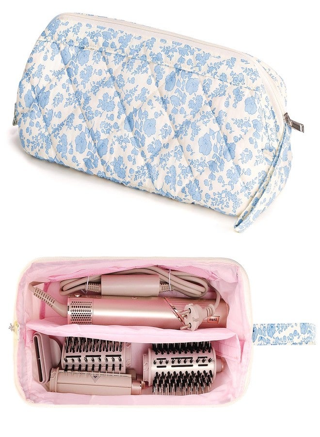 dadop Shark Flex Style Travel Case for Dyson Hair Dryer Airwrap, Quilted Hair Tools Travel Bag Organizer Accessories Holder, Curling Iron Carrying Case for Shark Dyson Revlon - Image 2