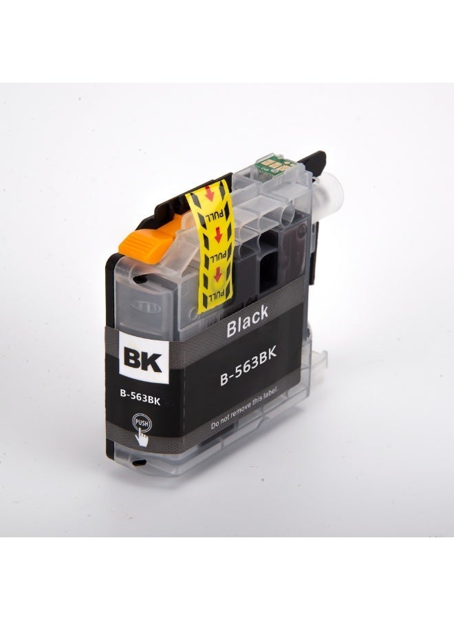 NexNova Ink Cartridge LC563 for Brother ink Set 4-Pack Black Cyan Magenta Yellow for Brother MFC-J2310/J2510/J3520/J3720 Brand: Nexnova - Image 2