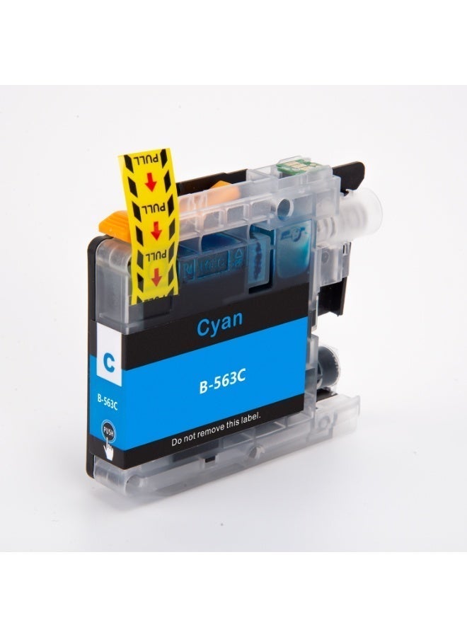 NexNova Ink Cartridge LC563 for Brother ink Set 4-Pack Black Cyan Magenta Yellow for Brother MFC-J2310/J2510/J3520/J3720 Brand: Nexnova - Image 3