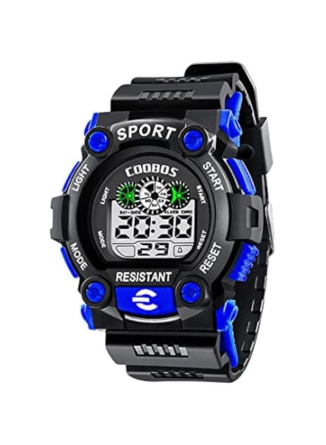 COOBOS Kids' Watch Water Resistant Rubber Digital Watch - Image 1
