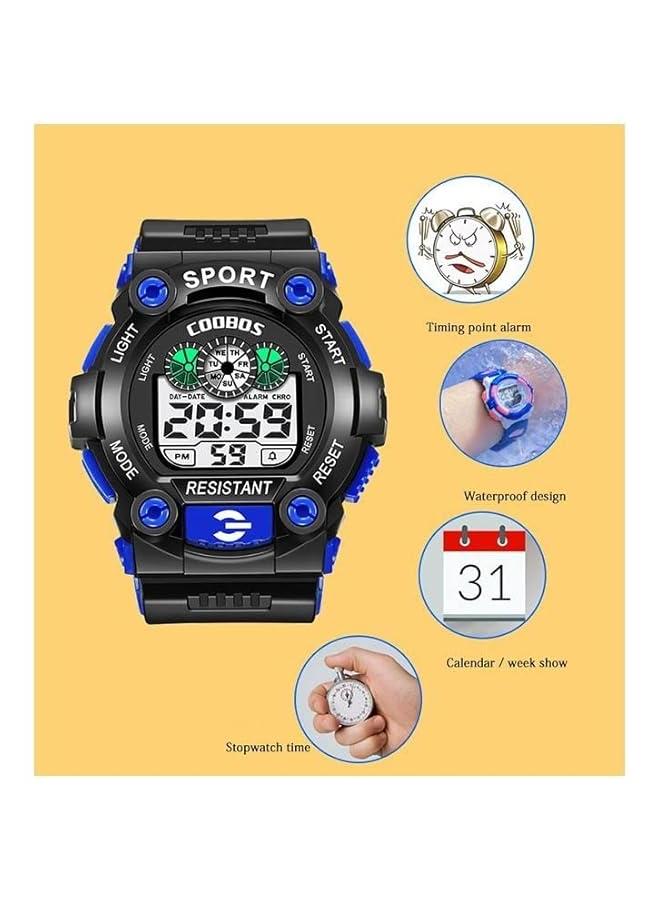 COOBOS Kids' Watch Water Resistant Rubber Digital Watch - Image 3