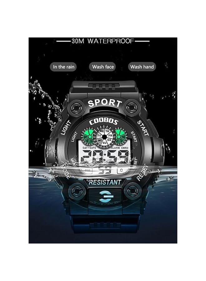COOBOS Kids' Watch Water Resistant Rubber Digital Watch - Image 5