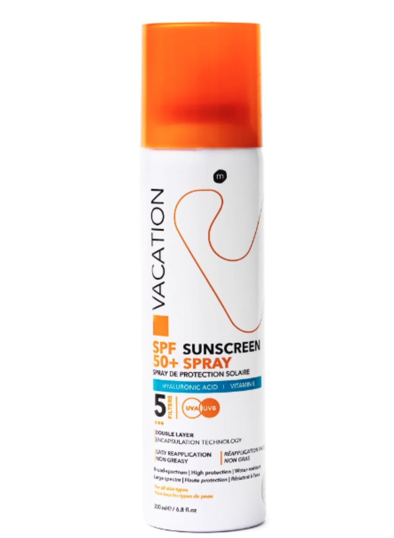 Vacation sunscreen spray spf 50  200ml - Image 1