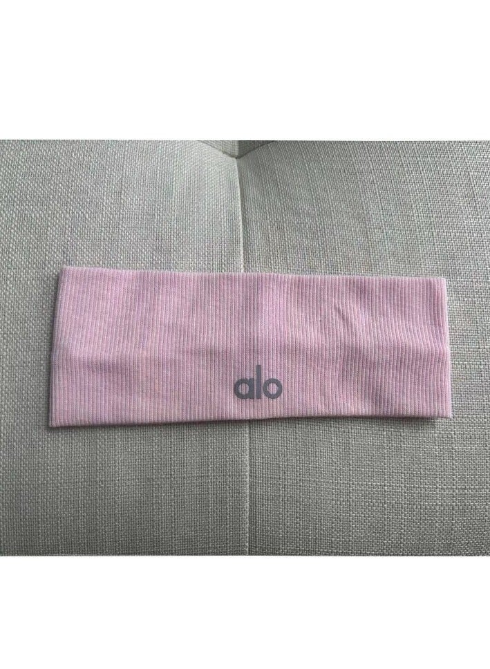 alo ALO Yoga Wide Headband - Solid Color Essential for Outdoor Sports 