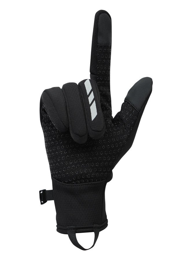 FABSPORTS All-Round Winter Riding Gloves (Unisex) | Warm Fleece Lined, Water-Resistant & Windproof for Moderate Cold Weather Cycling & Motorcycling | Anti-Slip, Touchscreen Ready - Image 3